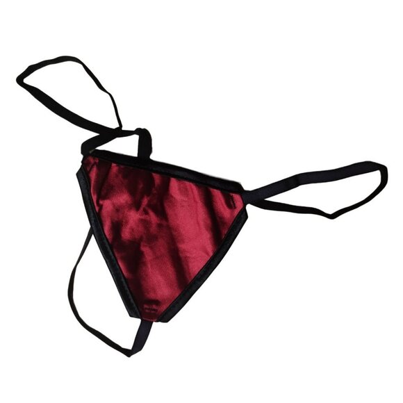 💜 NWT Red Sparkle Overbust Corset and Thong Set - Picture 3 of 9